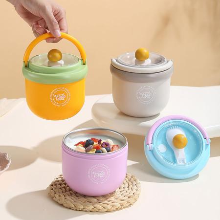 奇趣早餐杯  PP款600ml/不銹鋼款500ml